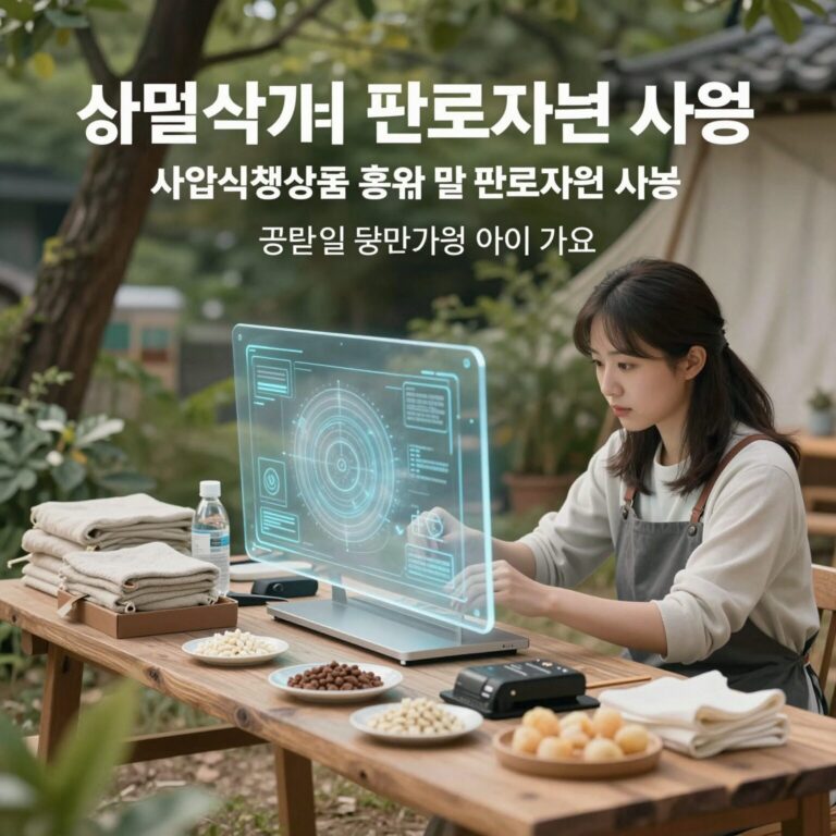 사회적가치생산품 홍보 및 판로지원 사업 참여 기업 제품 이미지